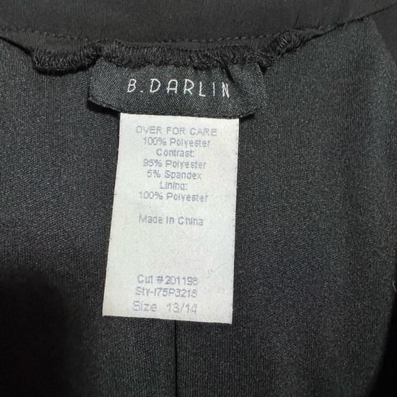 Black Large Sequins Dress - Picture 3 of 3